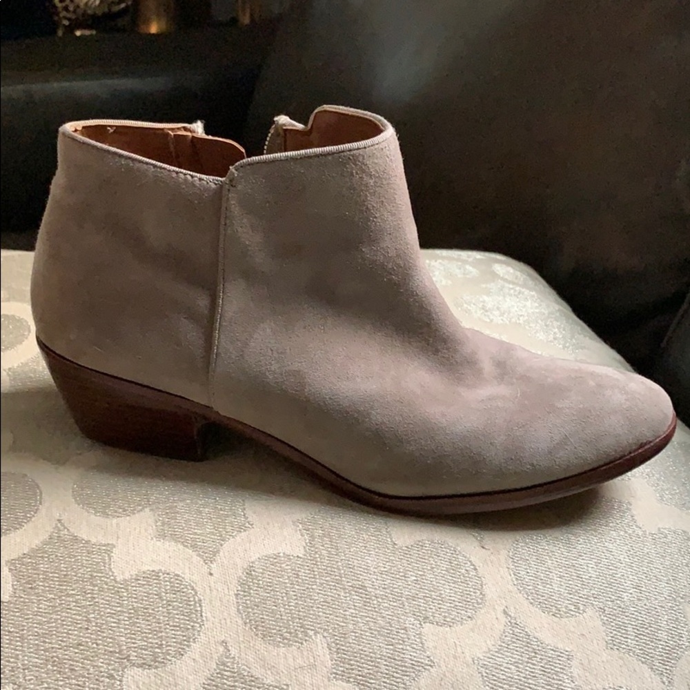 Sam Edelman Petty Booties putty 8w wide